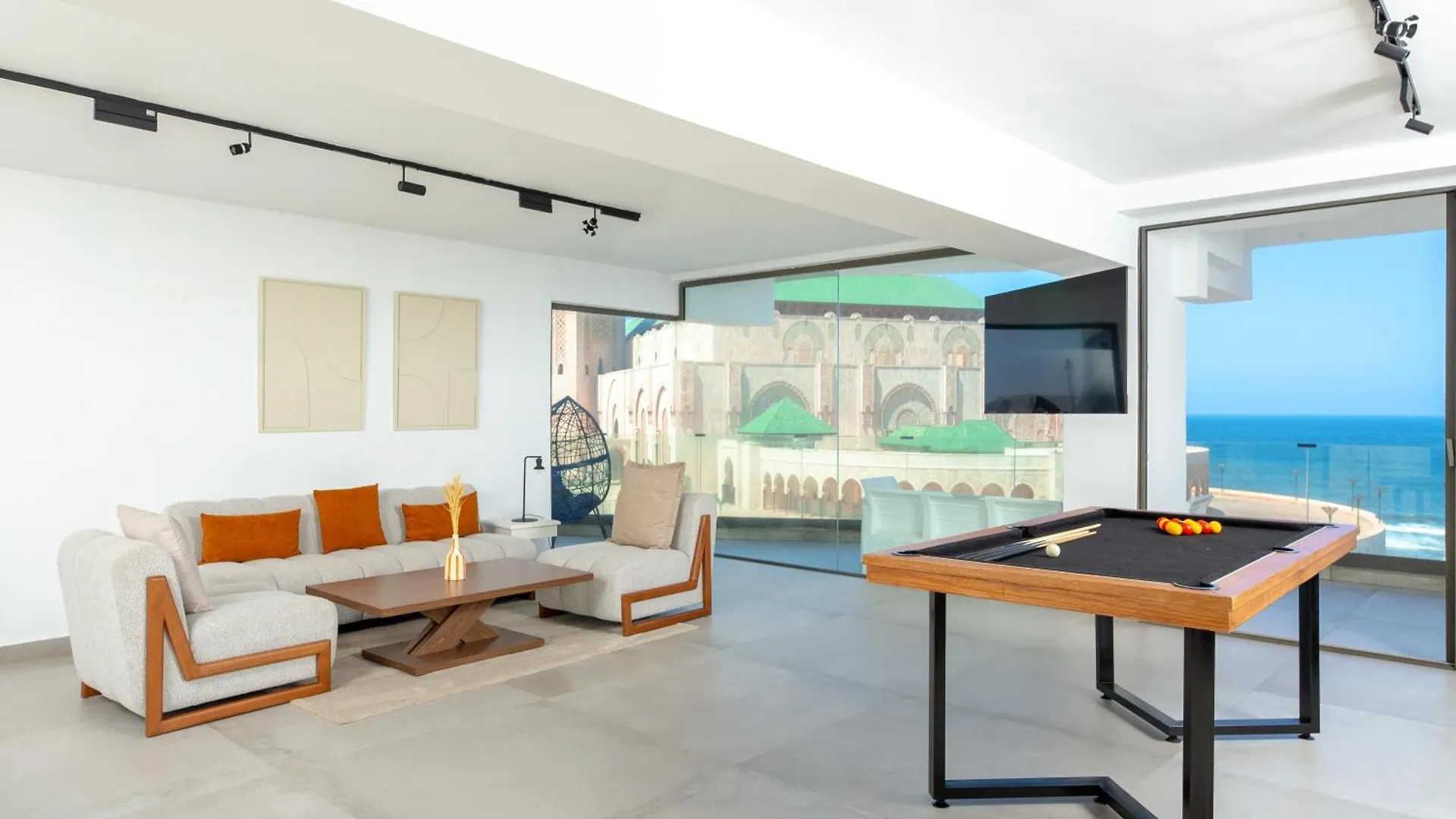 Appartement Sea View-Mosquée Hassan II- By CasaKhemsa  à Casablanca Maroc