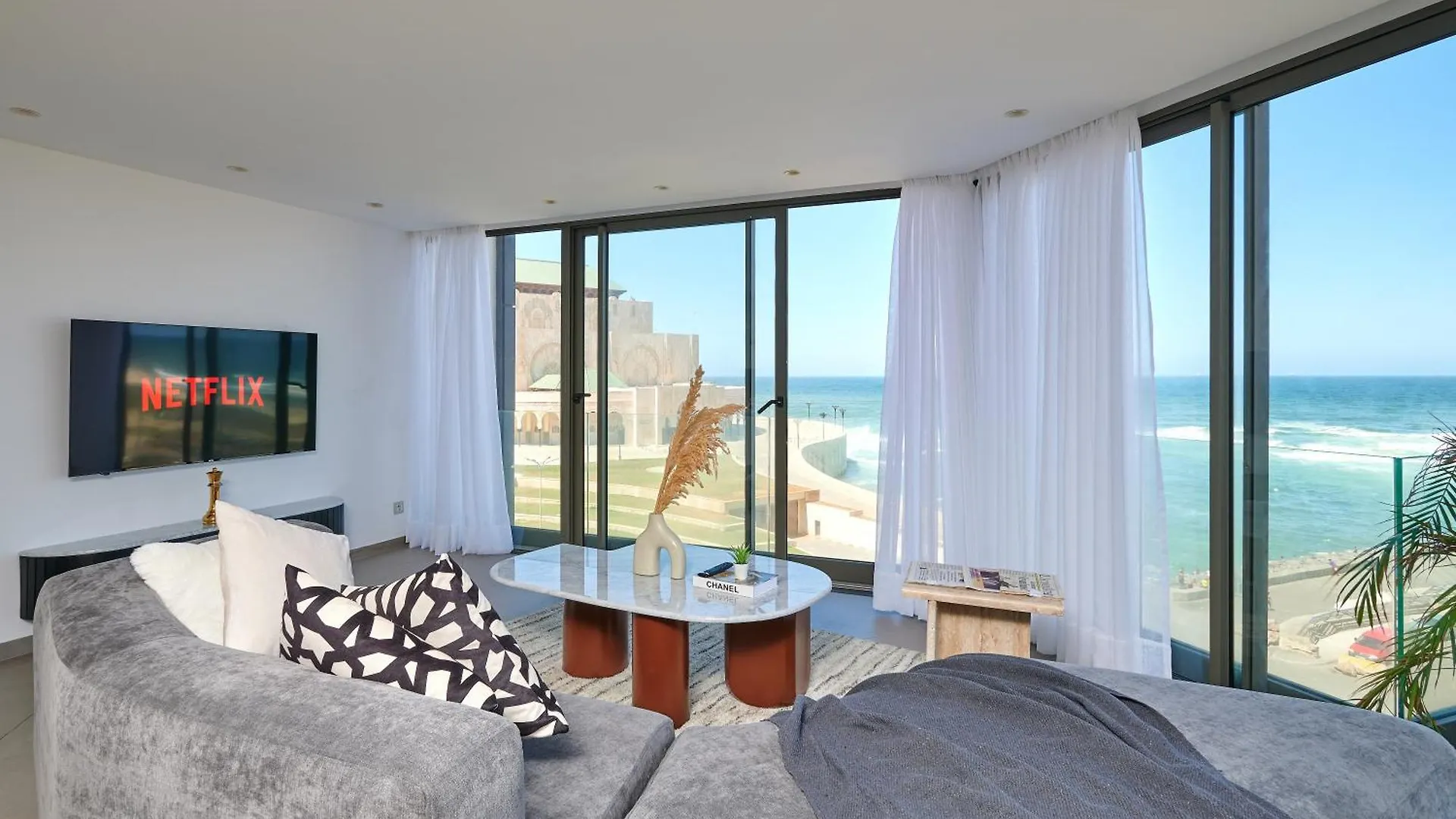Thecasaedition - Bel Azur - Sea View & Hassan II Mosque Residency Casablanca Marokko