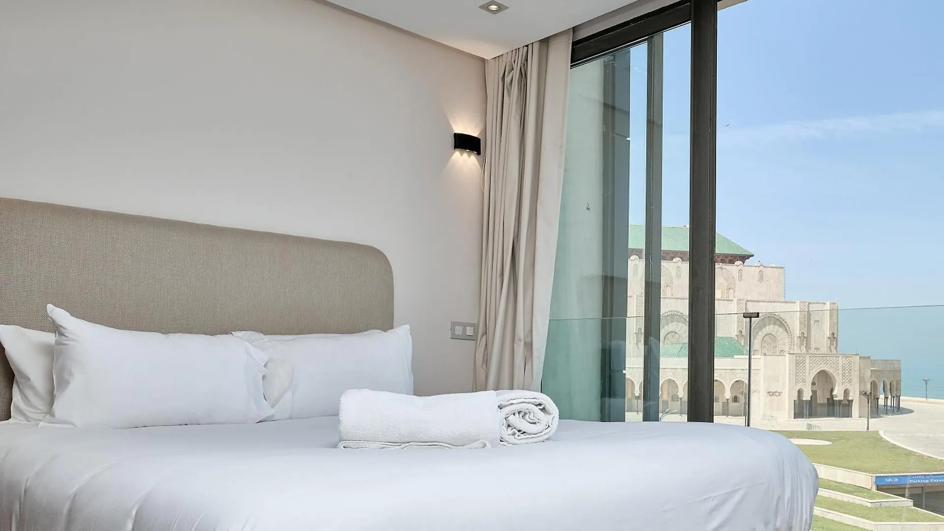Thecasaedition - Bel Azur - Sea View & Hassan II Mosque Residency Casablanca Apartment
