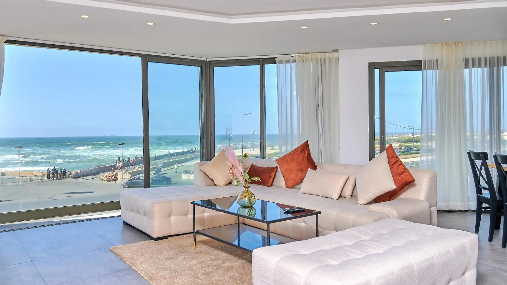 Appartamento Sea View-Mosquée Hassan II- By CasaKhemsa  Casablanca