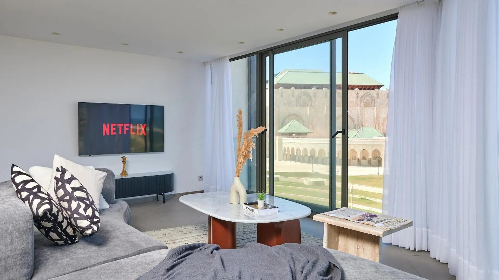 Apartment Thecasaedition - Bel Azur - Sea View & Hassan II Mosque Residency Casablanca