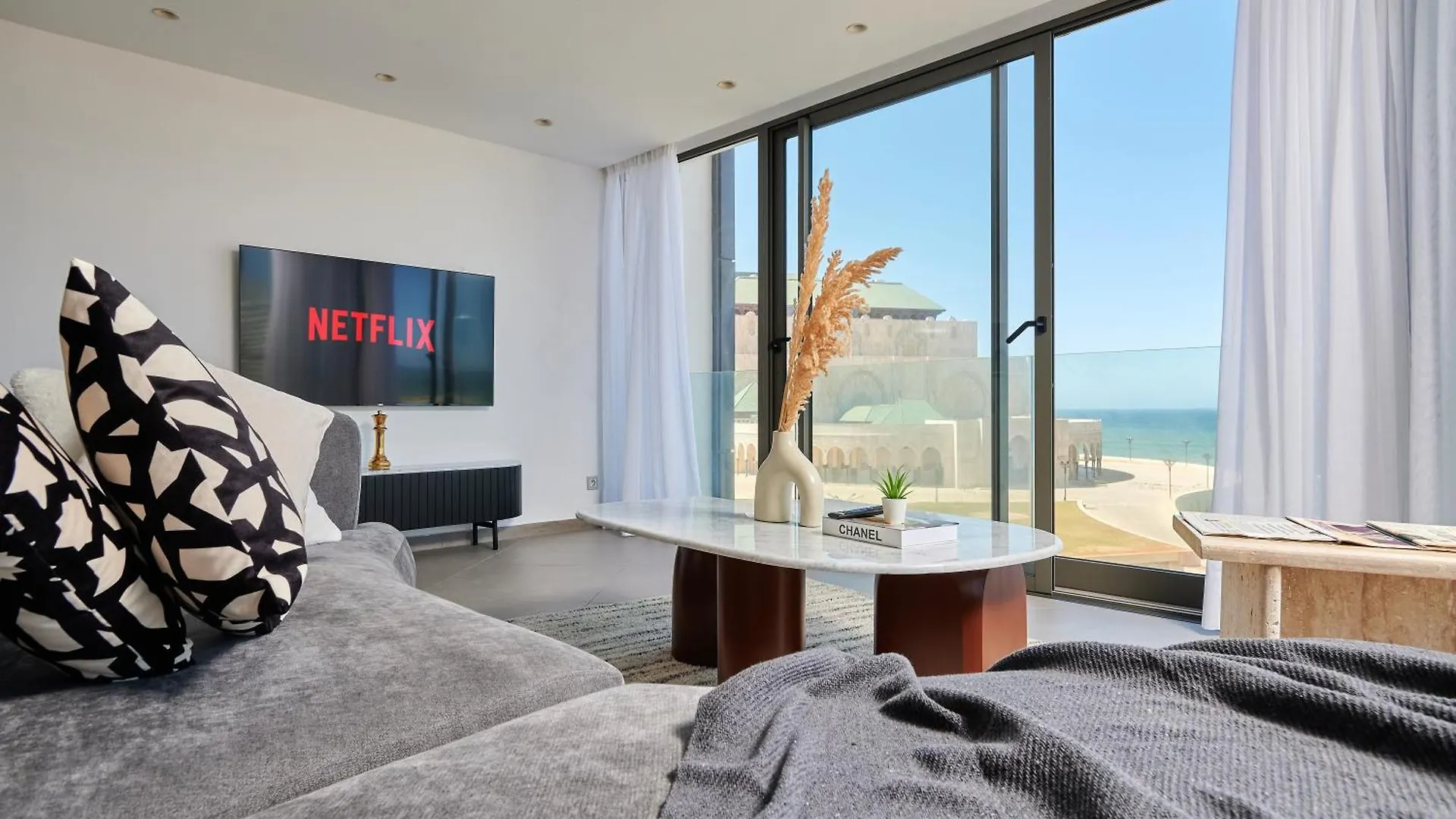 Thecasaedition - Bel Azur - Sea View & Hassan II Mosque Residency Касабланка