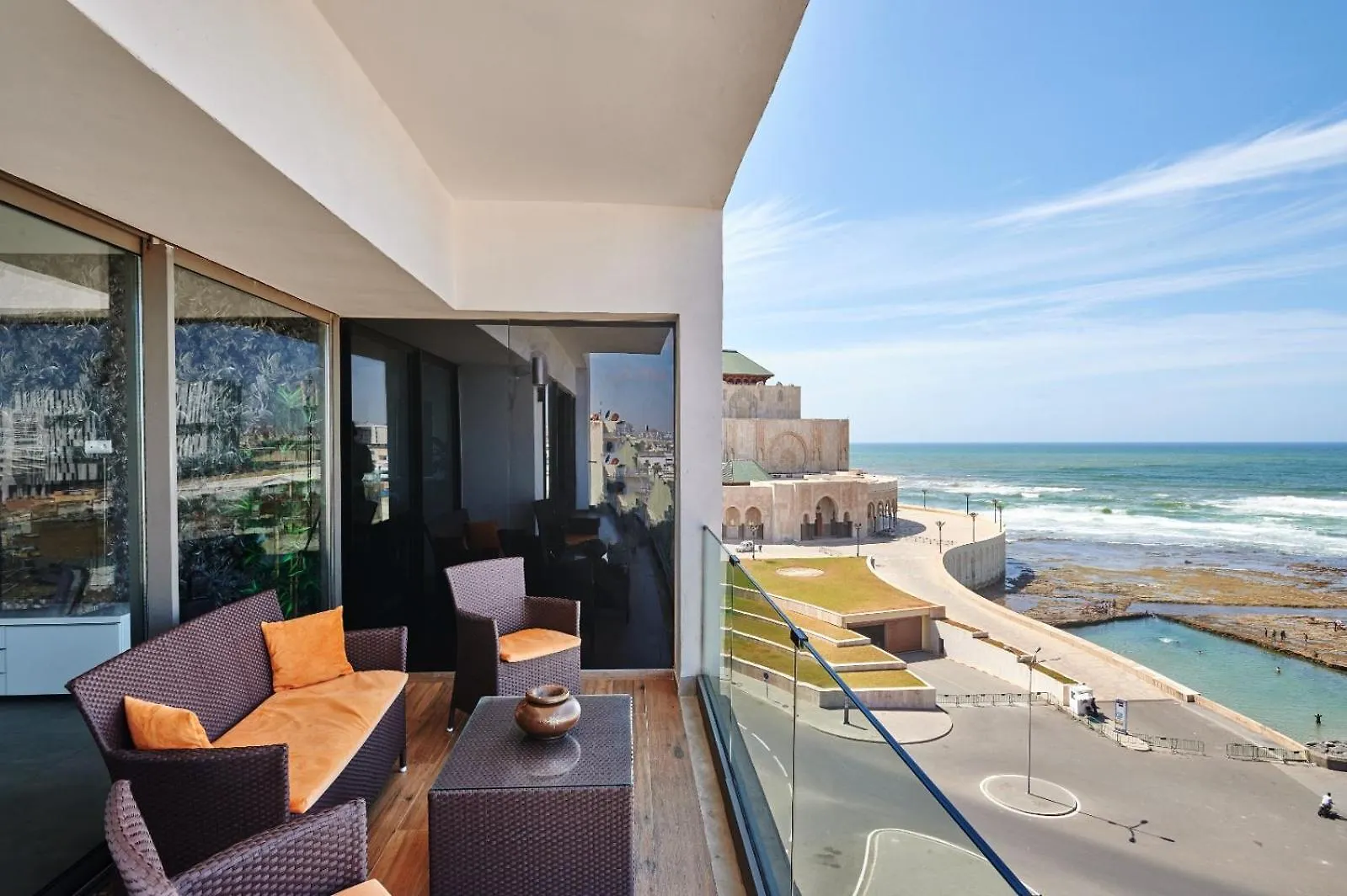 Thecasaedition - Bel Azur - Sea View & Hassan II Mosque Residency Casablanca
